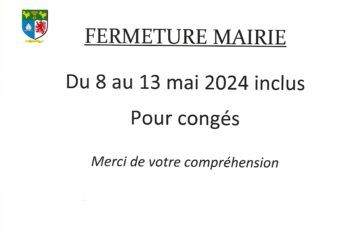fermeture mairie