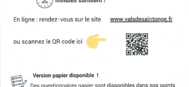 Lancement enquête &laquo;&nbsp;Territoire(s) accessible(s)&nbsp;&raquo; à destination des habitants des Vals de Saintonge